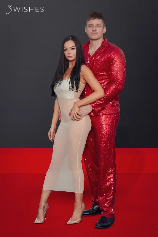 Sexy Nurse Cosplay Lingerie OutfitRad Red Rapper Costume