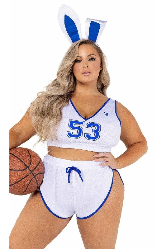 Women's Cosplay Lingerie with AccessoriesPlayboy Plus Size Basketball Player Costume