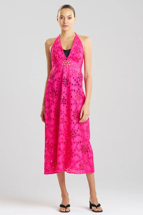 Sexy Halloween dresses for a spooky partyCotton Eyelet Halter Dress
