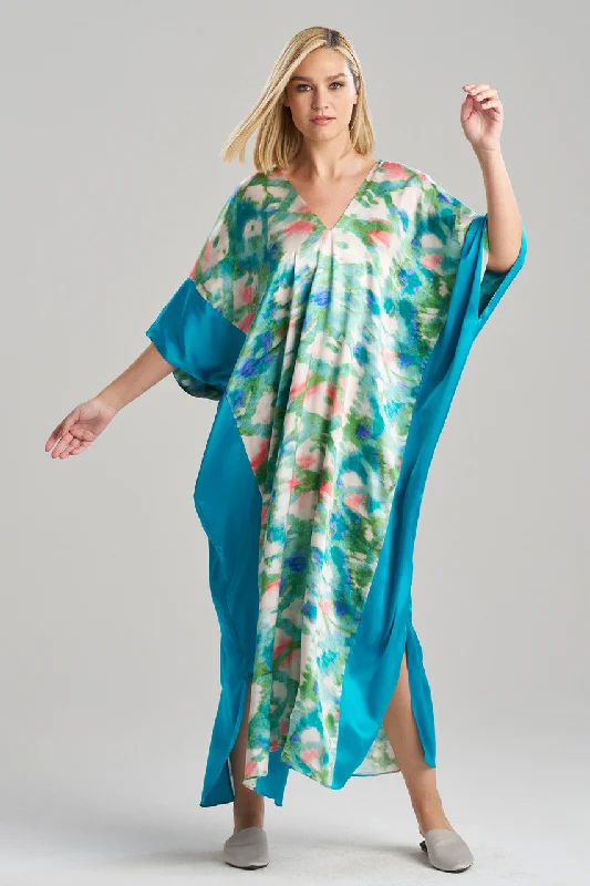 Women's Everyday Wear Lingerie Toulouse Silk Caftan