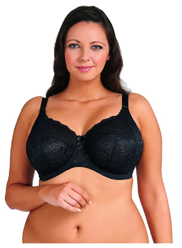 Women's Valentine's Day LingerieGoddess 6080, Rose Banded Underwire Bra