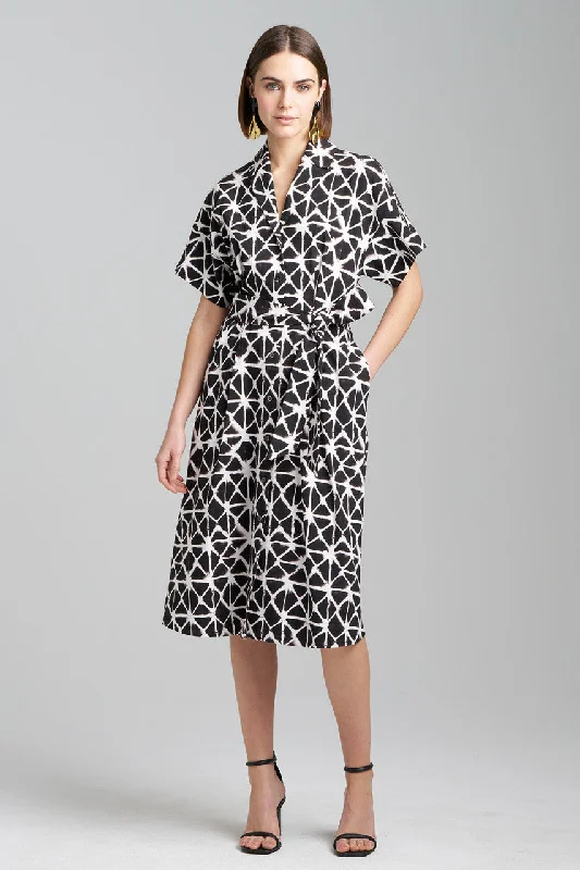 Asymmetrical - hemmed sexy dresses for a modern styleGeo Dress