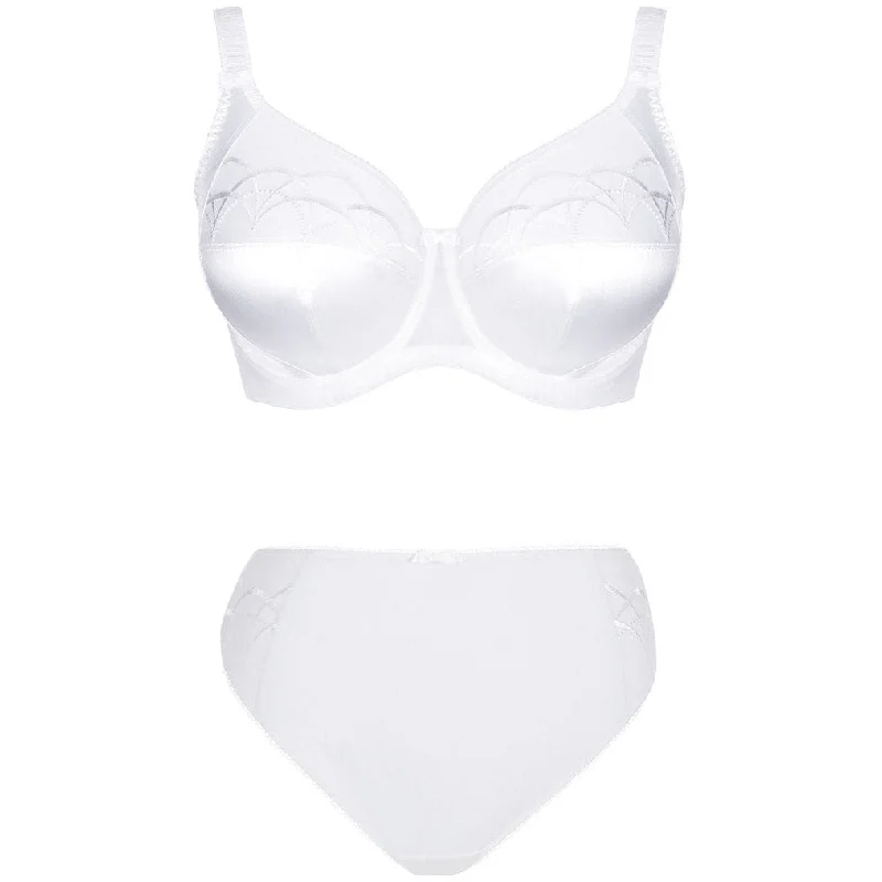 Lingerie with Adjustable Straps for WomenElomi Cate Full Cup Bra - White