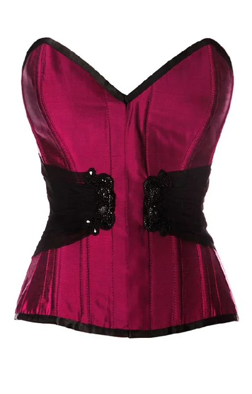 Anti - chafe bustiers for comfortable movementDarcie Embroidered Overbust Corset