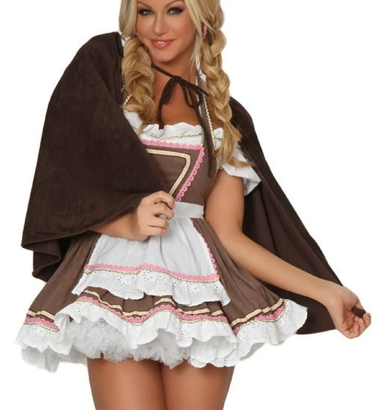 Superhero Themed Cosplay Lingerie for WomenCozy Cape Costume Accessory
