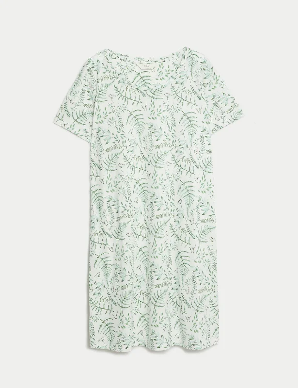 Sexy Valentine's Day dresses for a romantic dateCool Comfort Cotton Modal Printed Nightdress