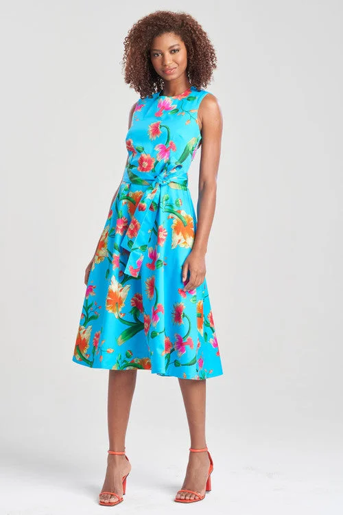 Sexy club dresses for a night of dancingChikayo-Cotton Sateen Midi Dress