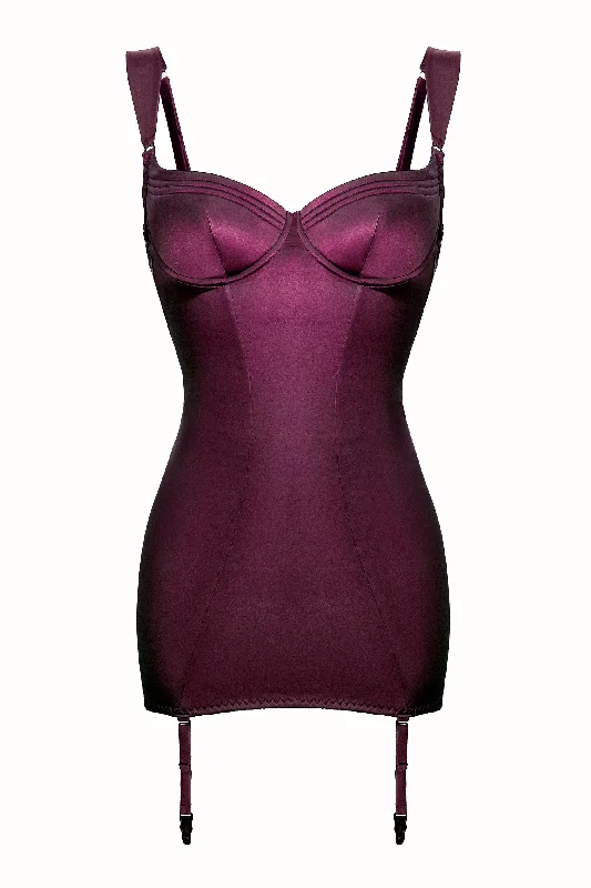 Sequined sexy dresses for a sparkly eveningCymothoe Plum garter dress