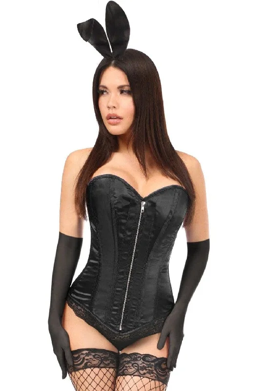 Women's Cosplay Lingerie with AccessoriesTop Drawer 4 PC Satin Bunny Corset Costume