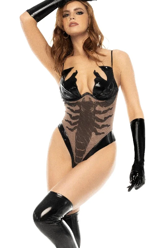 Gothic Cosplay Lingerie Set for WomenScorpion Queen Costume