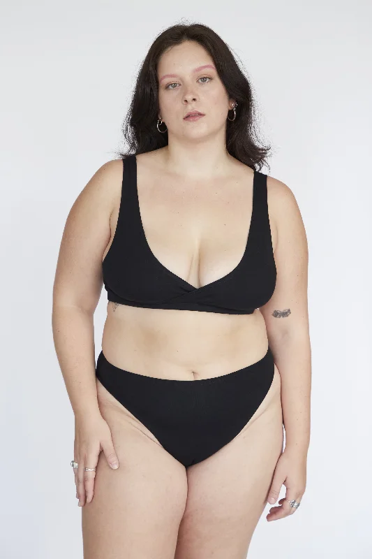 Minimalist Lingerie Styles for WomenEM & MAY - CULOTTE ROSA - NOIR