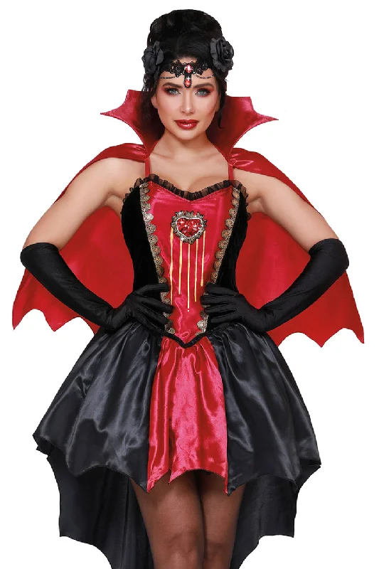 Lace Cosplay Lingerie for WomenBleeding Heart Vampire Costume