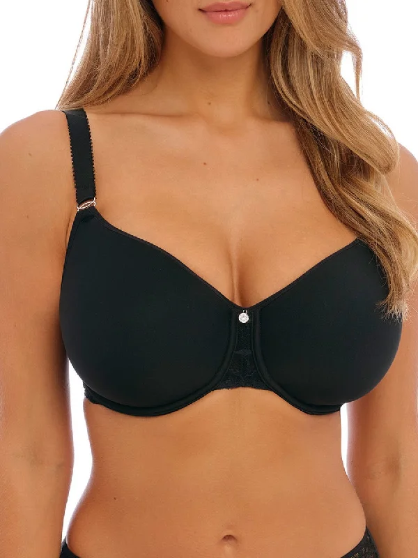Luxury Lingerie for Special Occasions Reflect Moulded Spacer Bra - Black