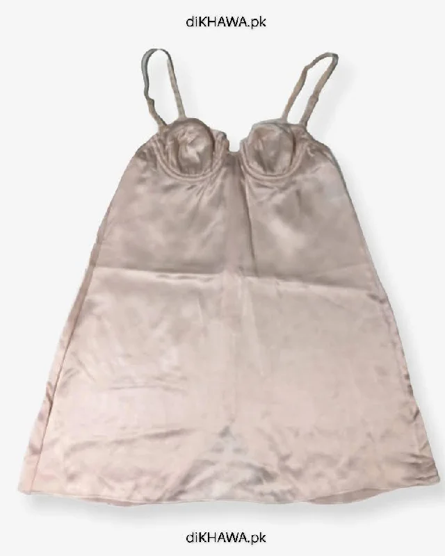 Sexy beach dresses for a sunny vacationImported Stocklot Branded Nightwear Women Floral Lace Short Mini Nightdress Nighties