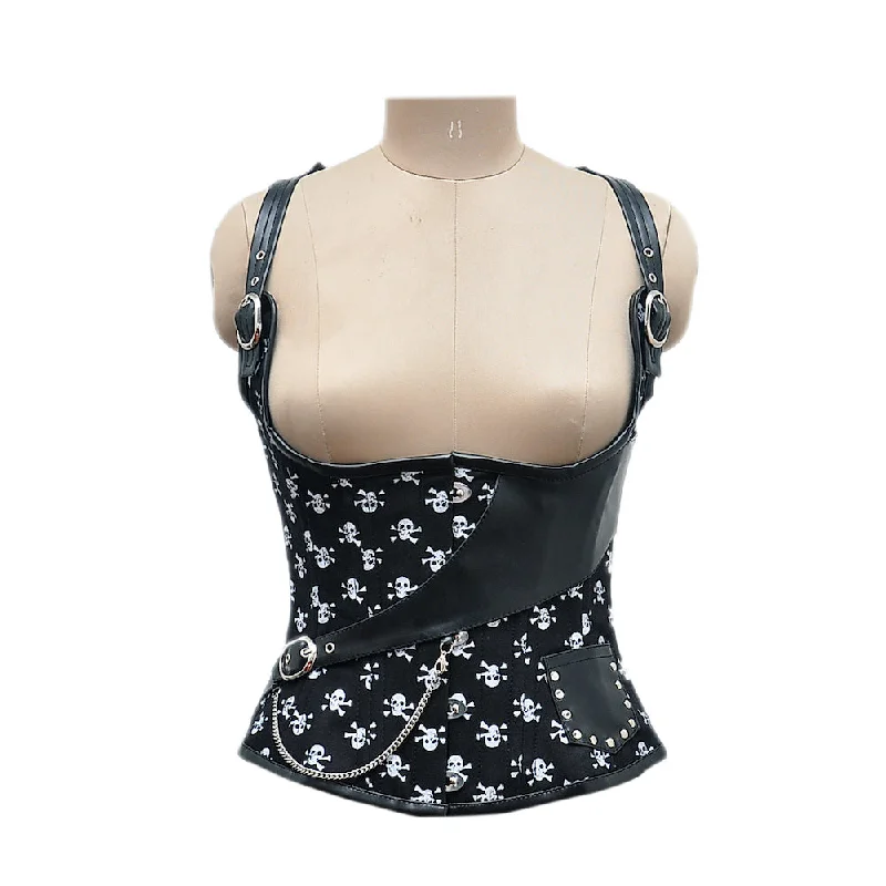 Polka - dot bustiers for a fun and retro appearanceBingal Printed Underbust Corset