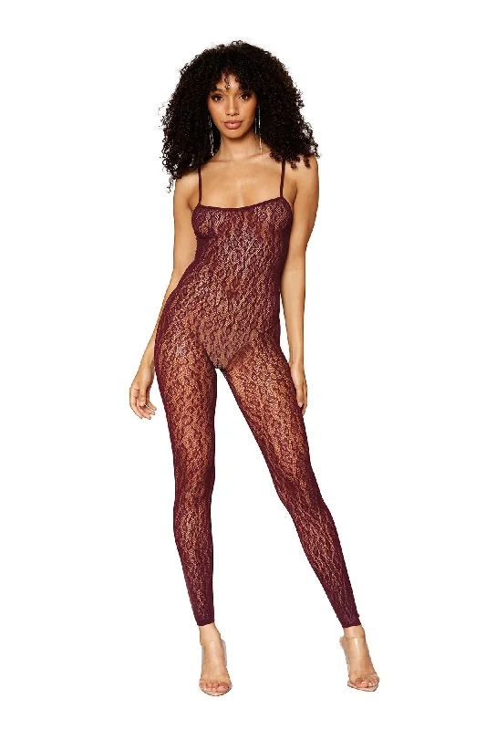 Party stockings for a night outLeopard Print Footless Bodystocking and Gloves Shrug Ensemble