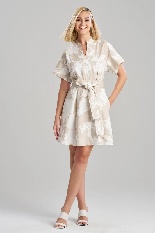 Chiffon sexy dresses for a flowy and elegant appearanceCasablanca Button-Up Dress