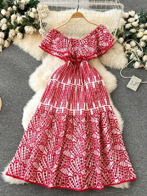 Sexy work - appropriate dresses with a touch of allureRavenna Luxe Summer Bardot Dress