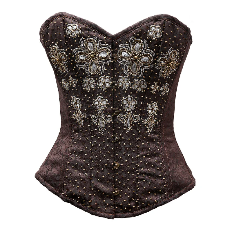 Victorian - era corsets with intricate boning detailsDyche Custom Made Corset