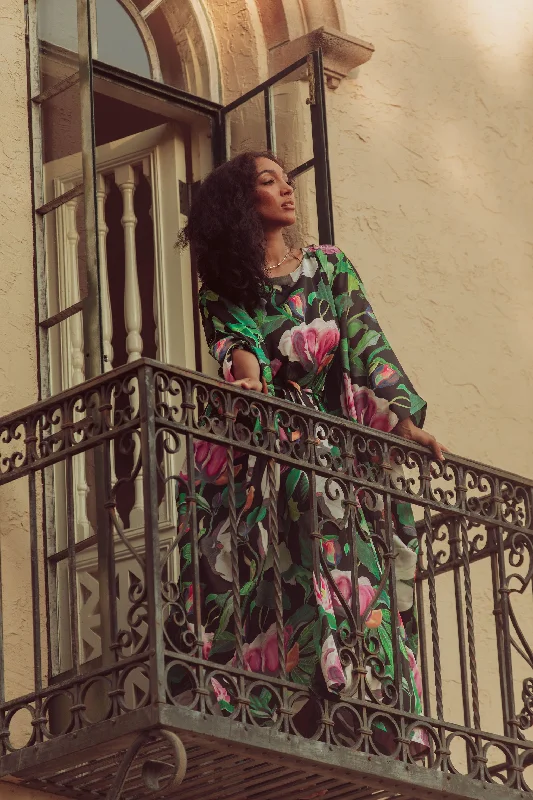 Vintage Inspired Lingerie for Women16072 CAFTAN SUMMER SHADOWS