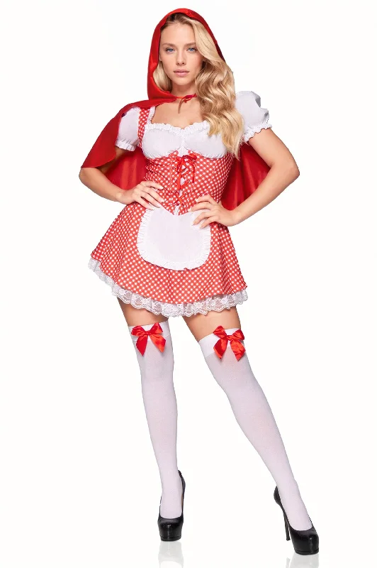 Adult Women's Manga Cosplay CostumesFairytale Miss Red Costume