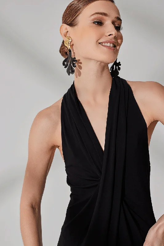 Lace - covered sexy dresses for a feminine allureMatte Jersey Maxi Dress
