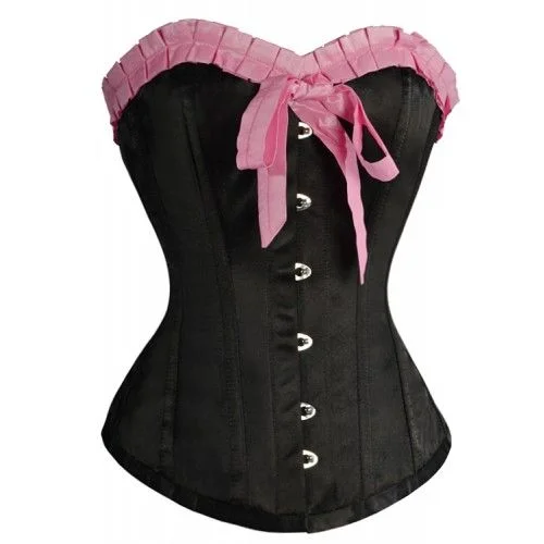 Steampunk - themed bustiers with brass accentsAlbertina Custom Made Corset
