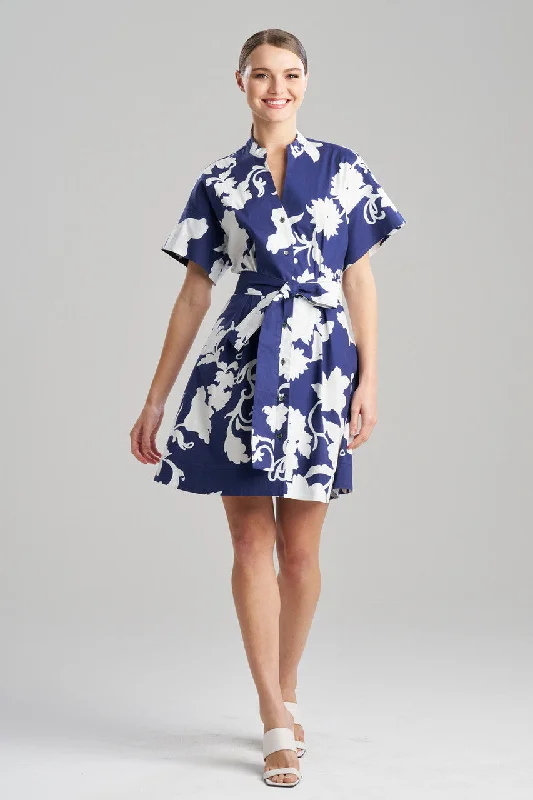 Leather - look sexy dresses for an edgy styleCasablanca Button-Up Dress