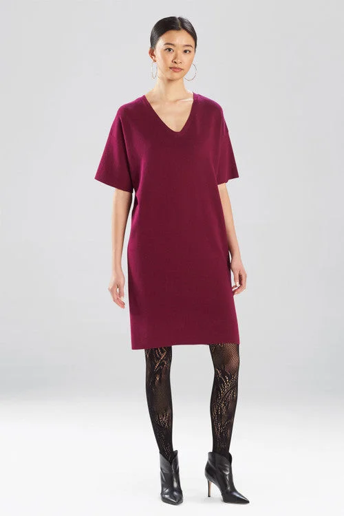 Ruched sexy dresses to accentuate curvesAngkor V-Neck Dress