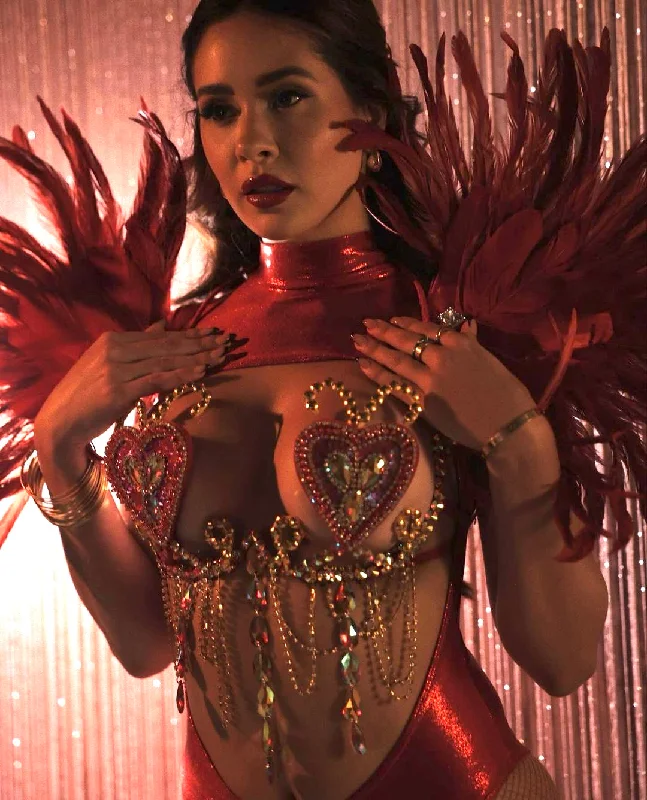Women's Steampunk Cosplay UndergarmentsExclusive Glam Burlesque Costume