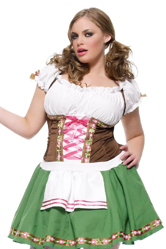 Women's Fantasy Cosplay NightwearPlus Size Beer Girl Gretchen Costume