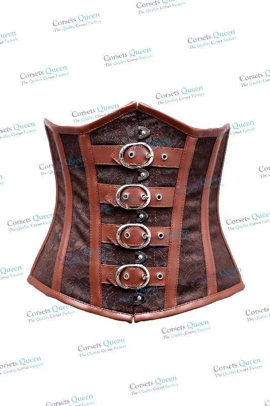 Red corsets for a passionate and attention - grabbing styleFiona Steampunk Underbust Corset