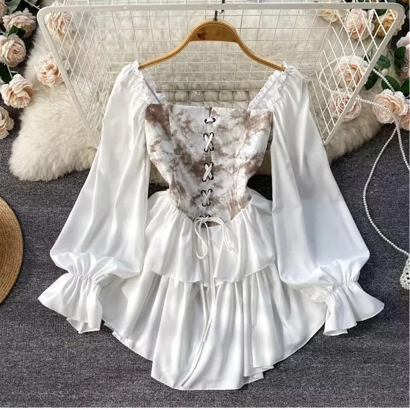Ruffled sexy dresses for a playful lookBeemer Statement Laceup Dress