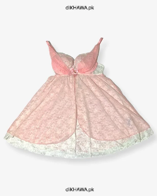 Sexy New Year's Eve dresses for a glamorous countdownImported Stocklot Branded Cotton Nightwear Women Floral Lace Short Mini Nightdress Nighties