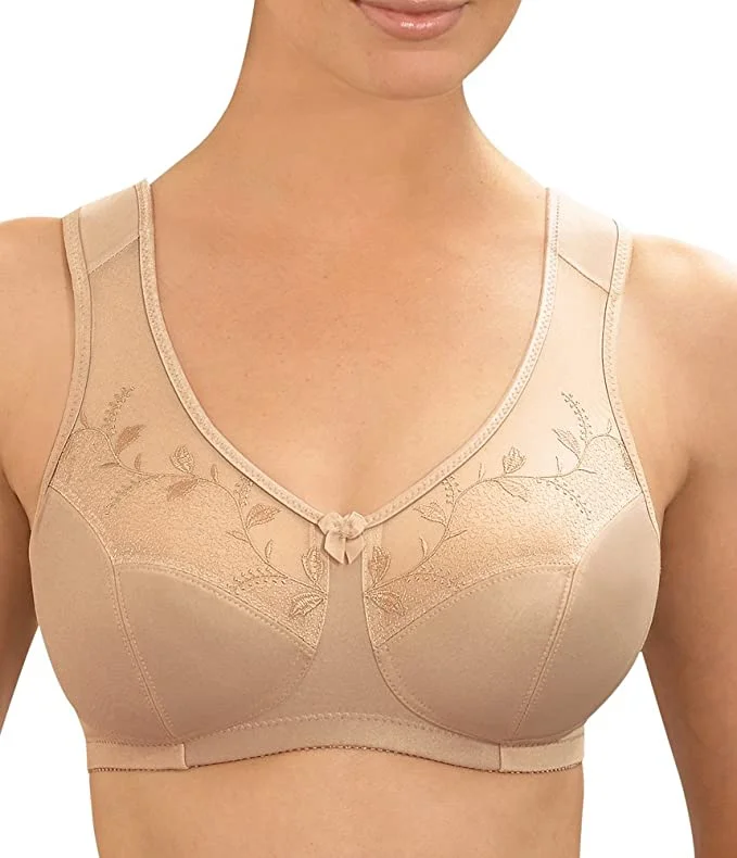 Full Coverage Lingerie for WomenGlamorise 1135, Women's Soft Shoulders Minimizer Bra Full Coverage Lingerie for WomenGlamorise 1135, Women's Soft Shoulders Minimizer Bra