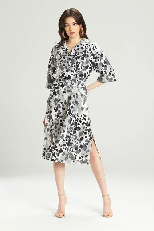 Ruched sexy dresses to accentuate curvesJaguar Shirtdress