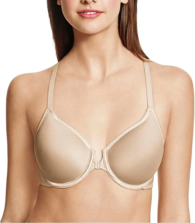 Women's Lingerie for HoneymoonsWacoal 853292, Basic Beauty Front Close Contour Bra