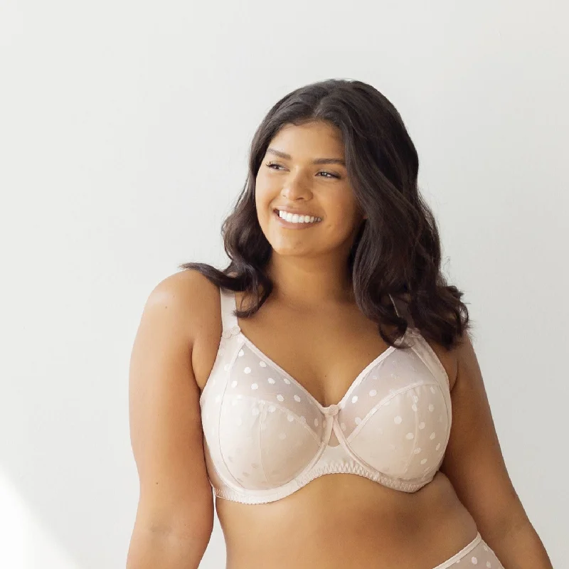 Women's Lace Push-Up BrasFIT FULLY YOURS CARMEN: ROSY BEIGE