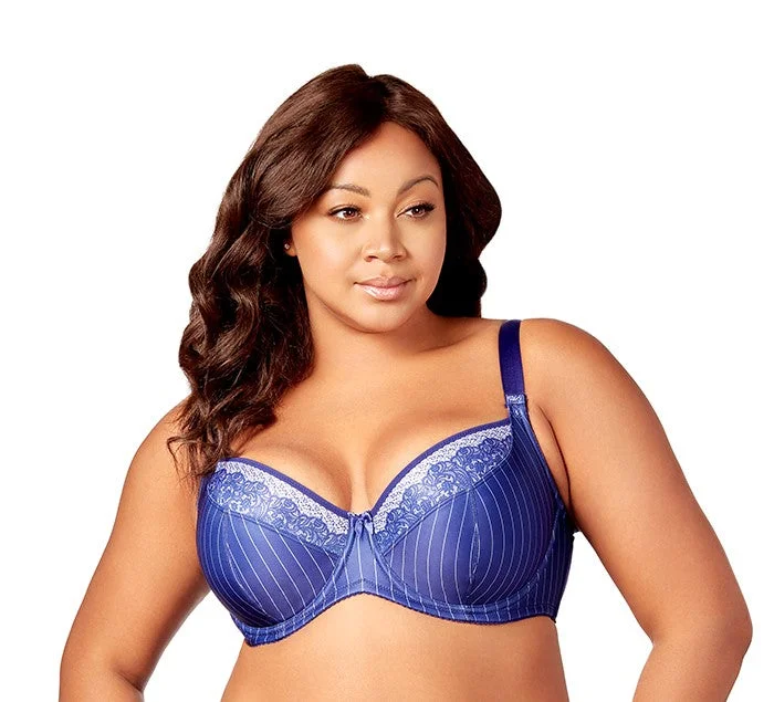 Boho Chic Lingerie for Women2818 ELILA BALCONY BLUE PINSTRIPE