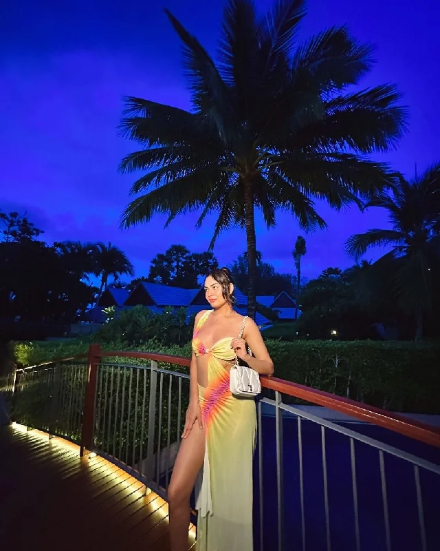 Chiffon sexy dresses for a flowy and elegant appearanceRooz Summer Resortwear Dress