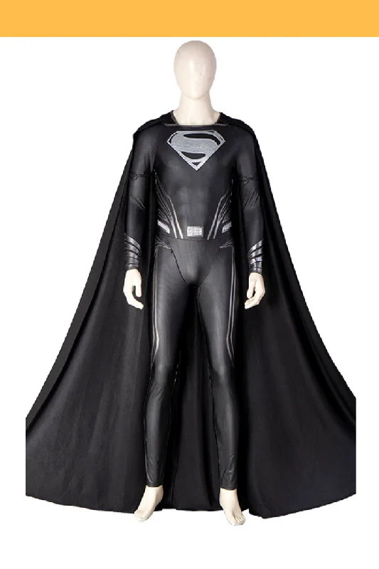 Sexy Female Cosplay UnderwearZack Snyder's Justice League Black Superman Suit Cosplay Costume
