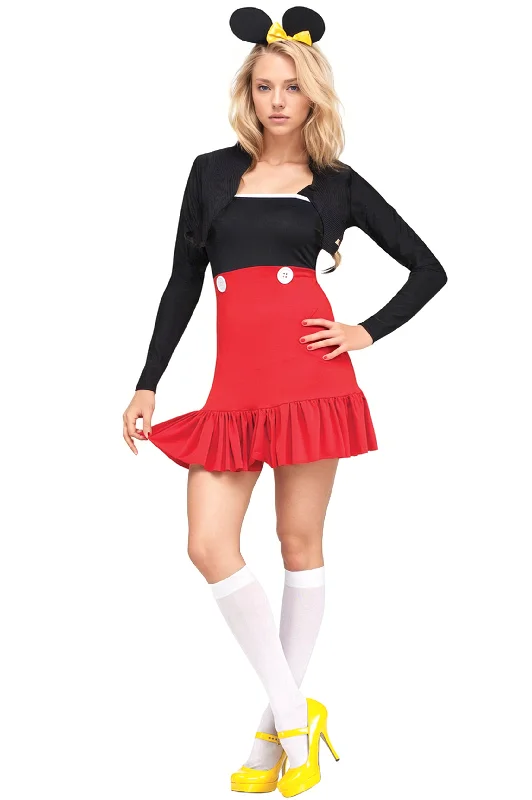 Women's Cosplay Lingerie with AccessoriesCheerful Mouse Costume