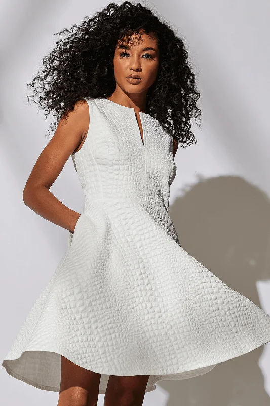 Sexy New Year's Eve dresses for a glamorous countdownCrocodile Jacquard Dress