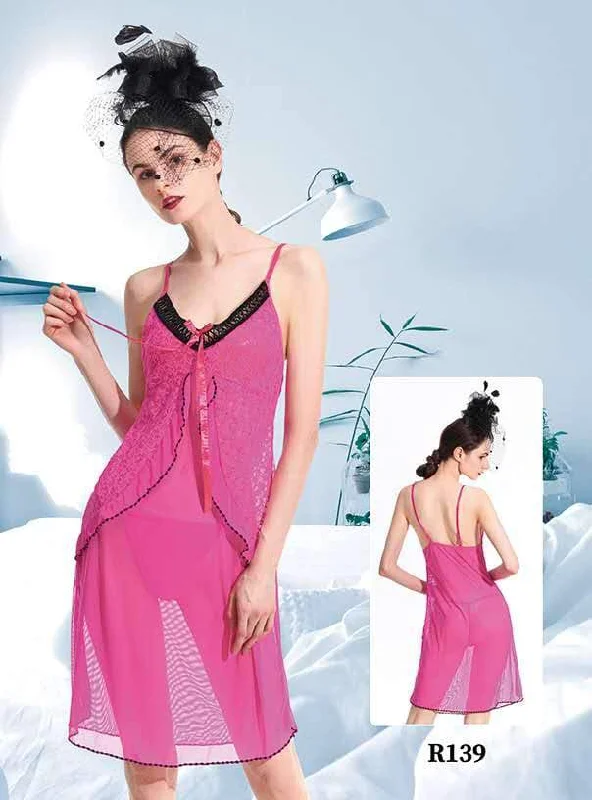Lingerie Gift Sets for Women Reposey Short Romantic  Nighty For Women - R139
