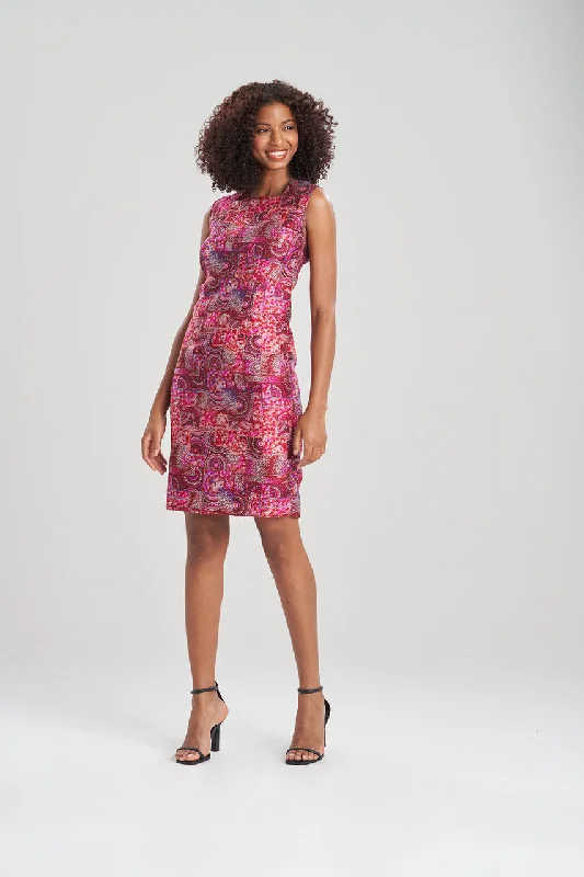 Sexy Valentine's Day dresses for a romantic dateMosaic Jacquard Sheath Dress