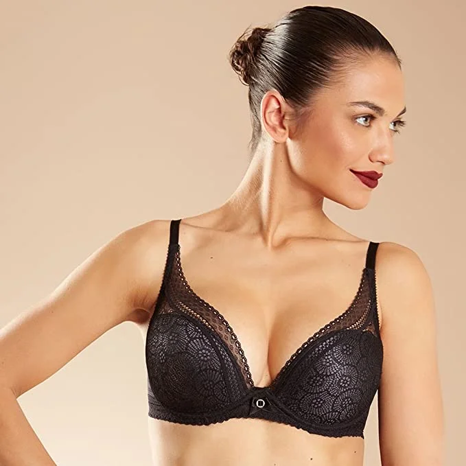 Nude Color Lingerie for WomenChantelle 3682, Festivite Contour Plunge Bra