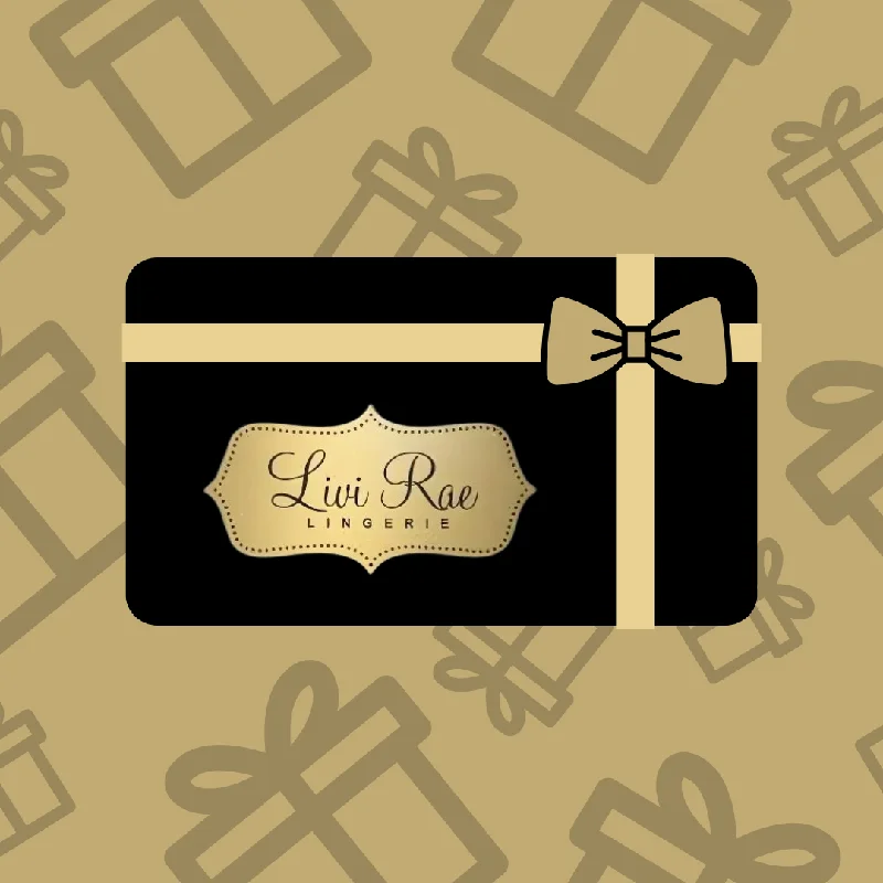 Women's Lingerie for HoneymoonsLiviRae Lingerie E-Gift Card