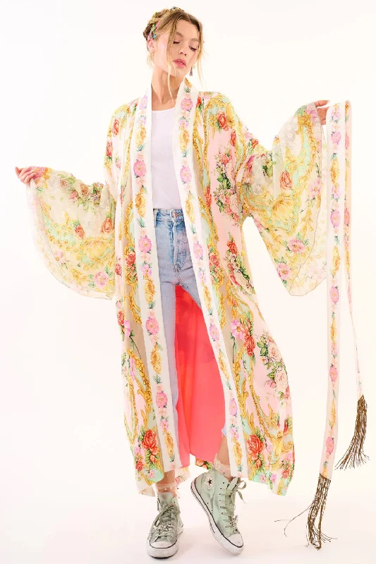 Women's Lingerie with Convertible StrapsAratta Birth of Venus Kimono