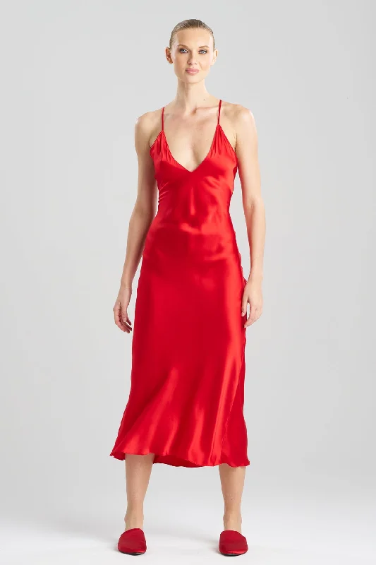 Affordable Lingerie for Women Key Essentials V-neck Silk Gown