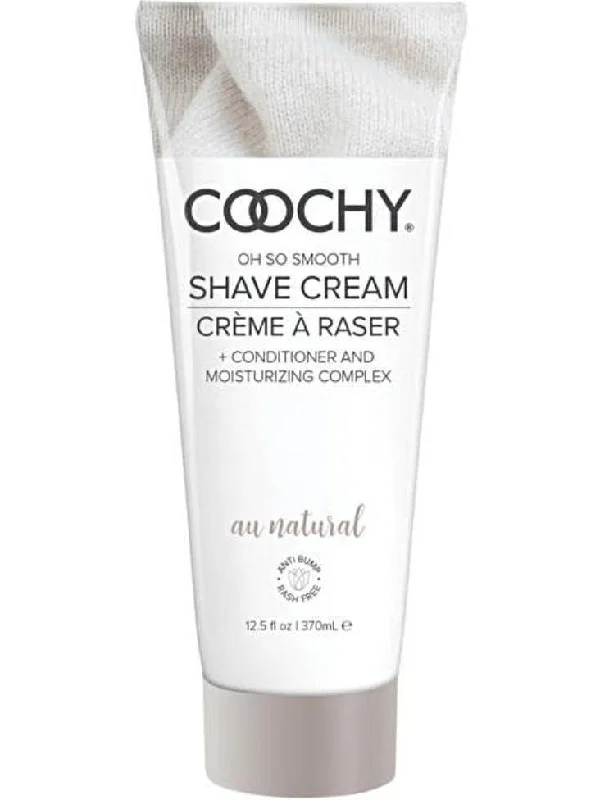 Elegant French Lace Lingerie for Women COOCHY Shave Cream - 12.5 oz Au Natural